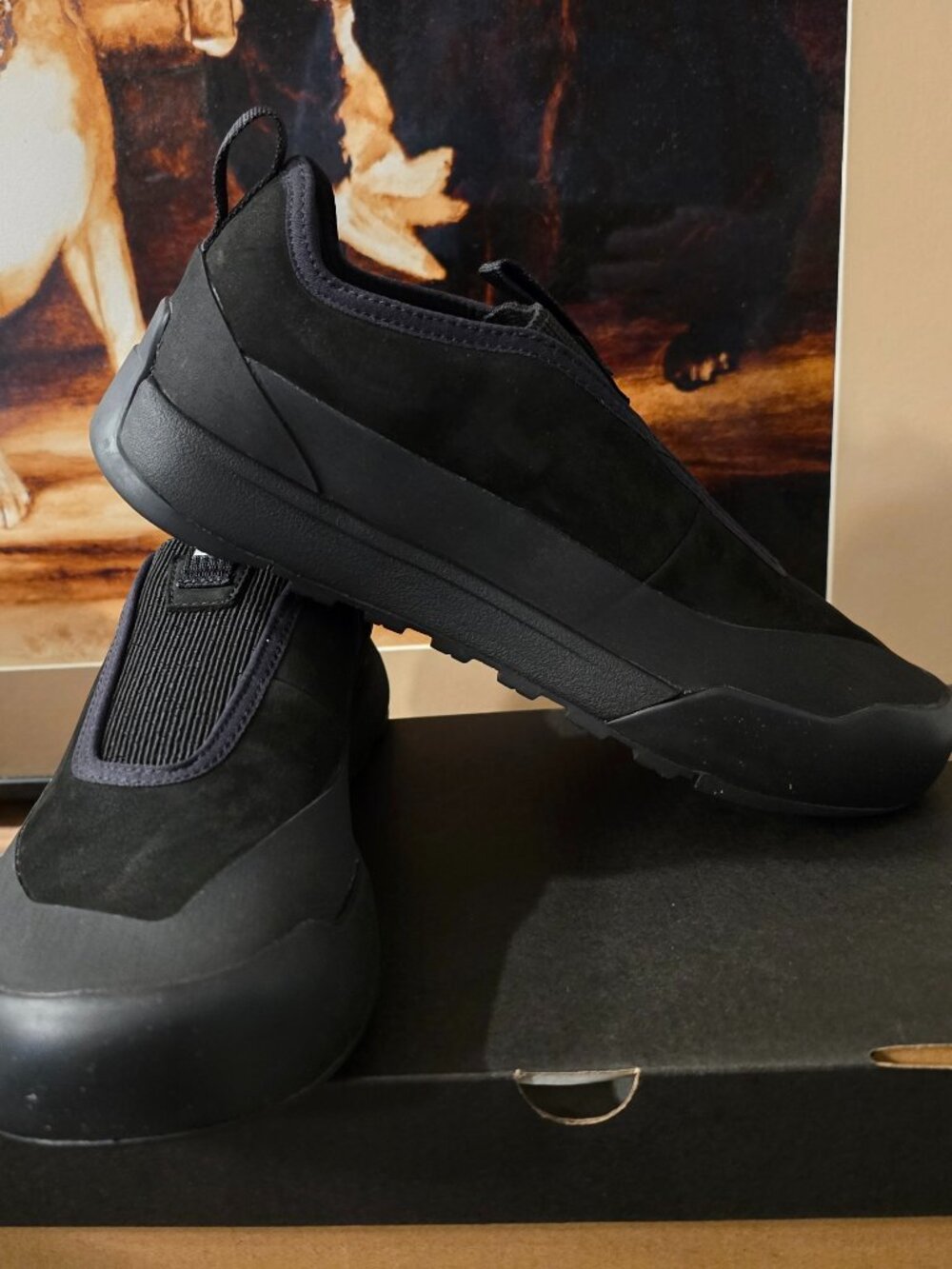 The North Face Clyffe Slip-On Casual Shoes Women's Hiking Comfort Sz 7 BLACK NEW